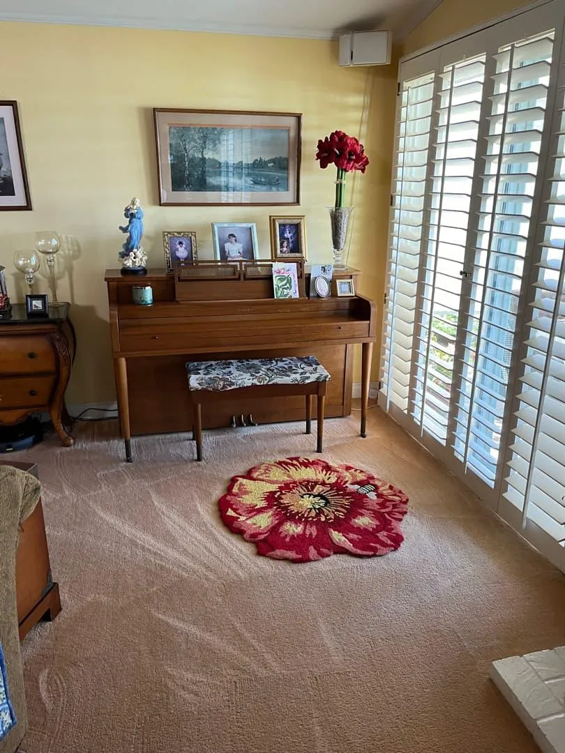 Living room cleaned by WHB Cleaning